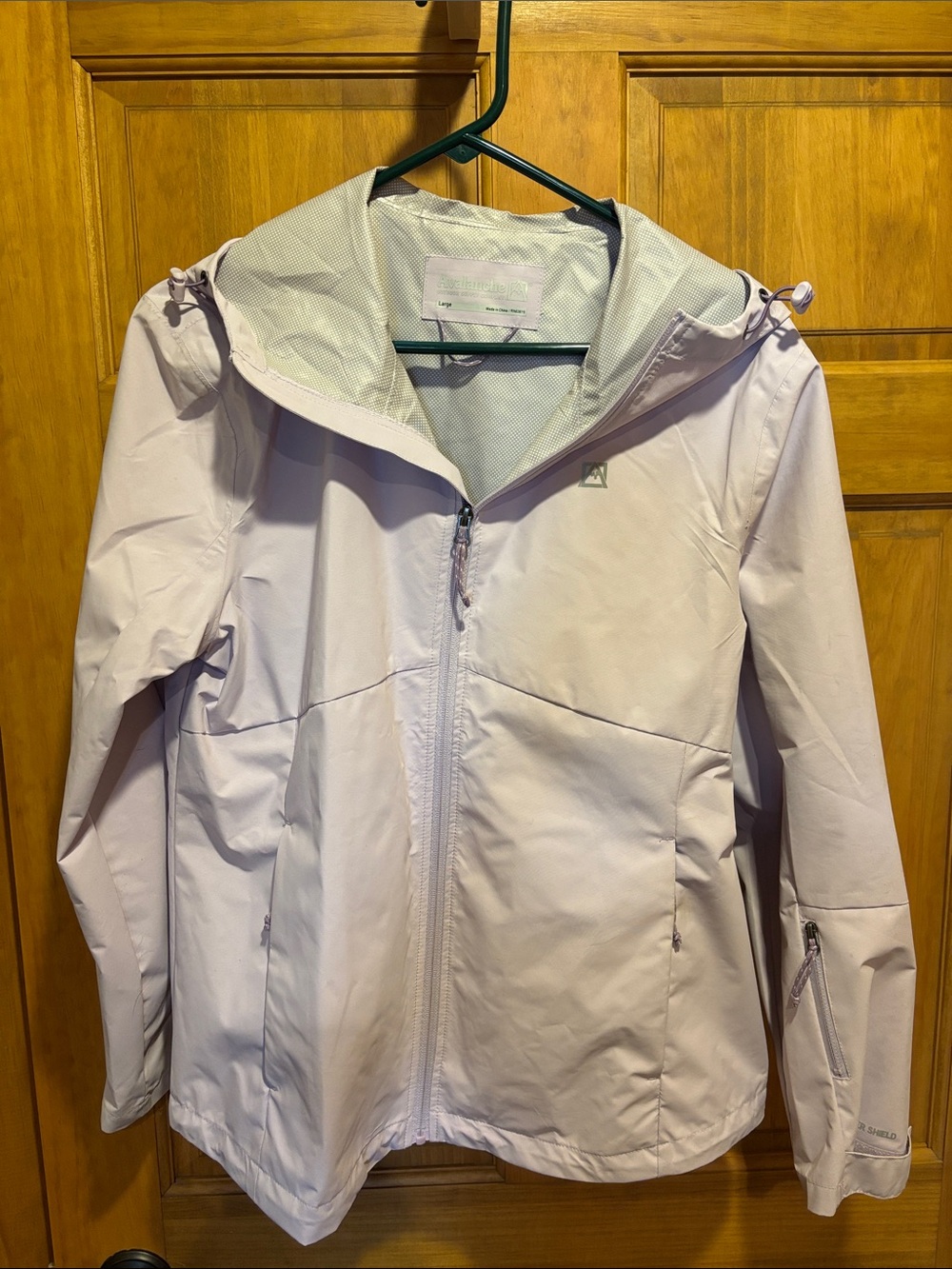Avalanche Light Lavender Women's Hooded Rain Jacket